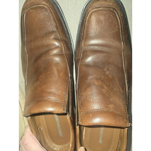 Johnston & Murphy Men’s Brown Leather Slip-On Loafers Size 12M | Worn Once - Picture 9 of 9